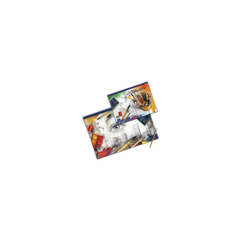 Block de dibujo de papel marquilla chico 33.3 x 24.6 cm Estrella