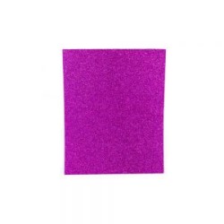 Foamy con diamantina tamaño cartulina varios colores
