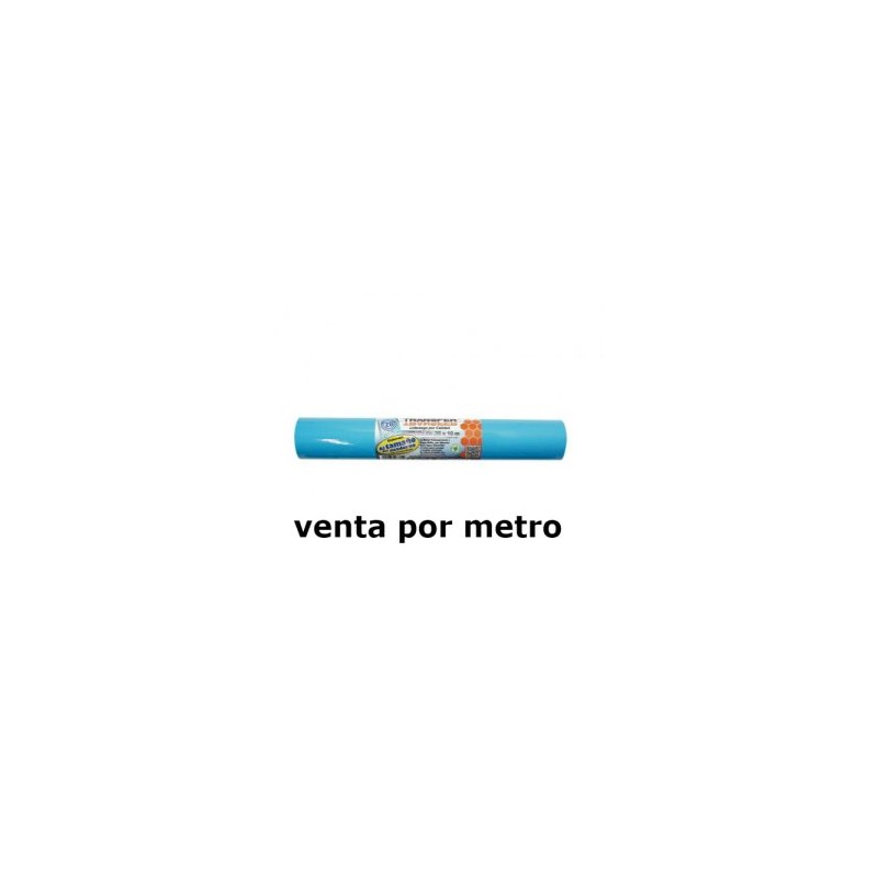 Metro de papel Transfer azul celeste autoadherible