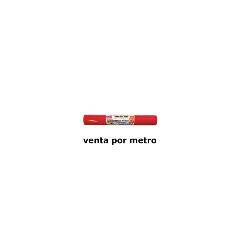 Metro de papel Transfer rojo autoadherible