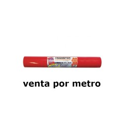Metro de papel Transfer rojo autoadherible