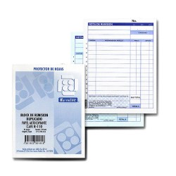 Block de remision duplicado Formitec mod. R-110