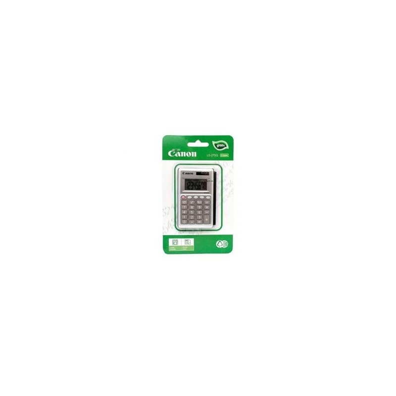 Calculadora de bolsillo 8 dígitos LS-270G Canon