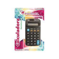 Calculadora electrónica 8 dígitos Escrimex mod. ELECAL008B