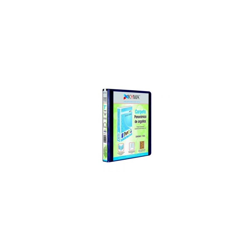Carpeta azul marino KYMA «O» 1? mod. CPKCBHO-100-AZM