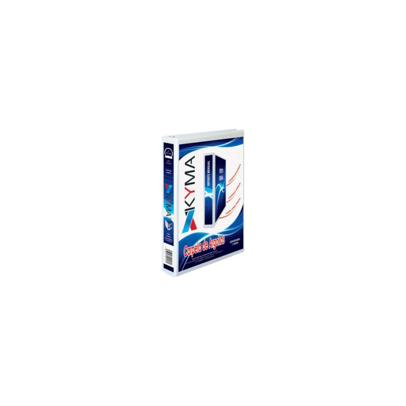 Carpeta blanca KYMA «O» 1? Mod. CPKCBHO-100-BCO