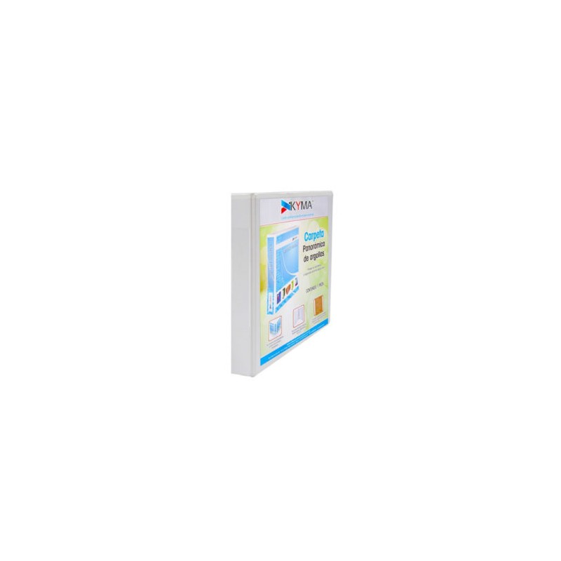 Carpeta blanca KYMA «O» 1/2? mod. CPKCBHO-050-BCO
