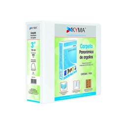 Carpeta blanca KYMA «O» 3? Mod. CPKCBHO-300-BCO