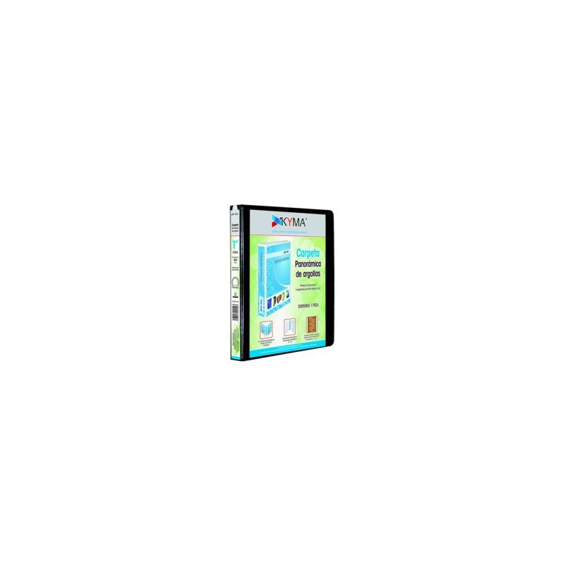 Carpeta negra KYMA «O» 1? mod. CPKCBHO-100-NGO