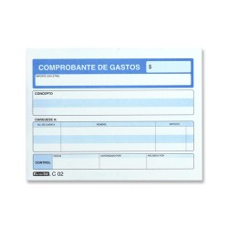 Comprobante de gastos Formitec mod. C-02