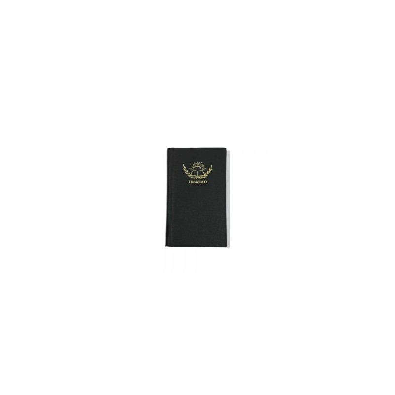Libreta de transito Ideal con 80 hojas