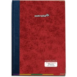 Libro florete diario Estrella 144 hojas