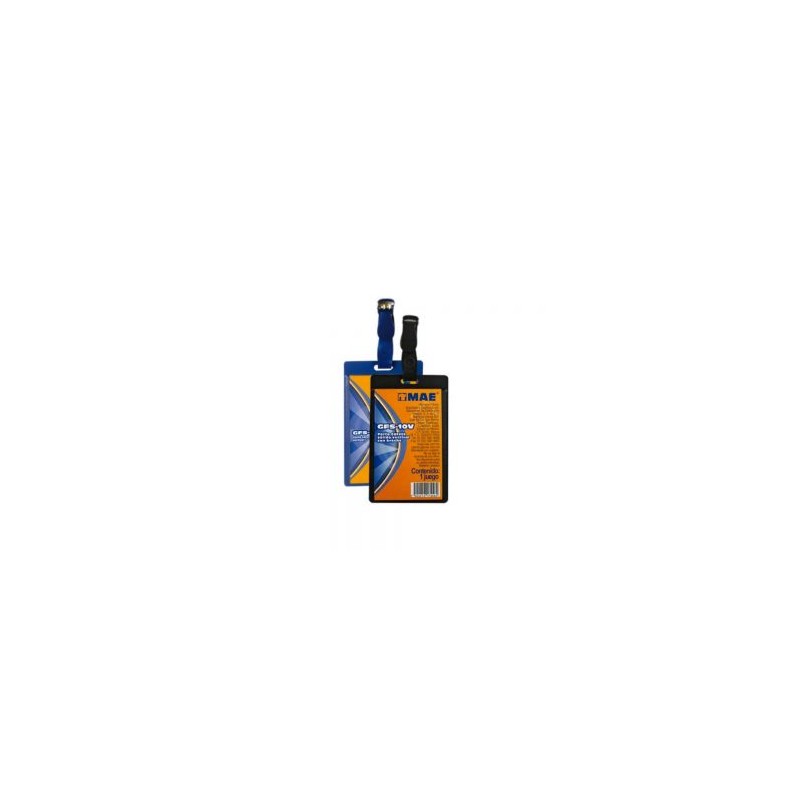Porta gafete solido MAE mod. GFS-10V