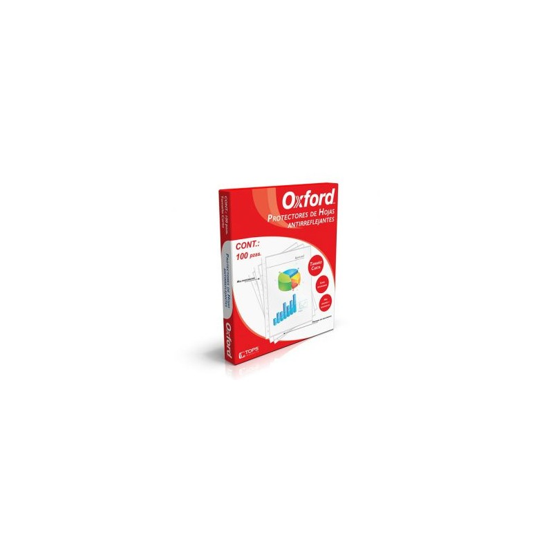 Protector de hojas por pieza Oxford mod. 64000