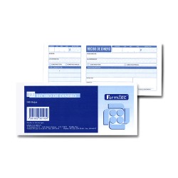 Recibo de dinero con talón Formitec mod. R-03