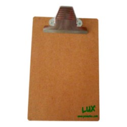 Tabla de apoyo con clip carta de madera mod. TE-30